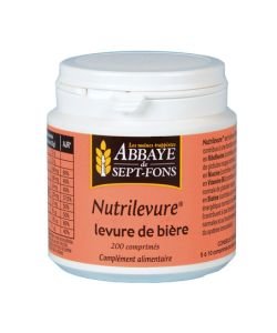 Nutrilevure, wheat germ and brewer's yeast, 200 tablets